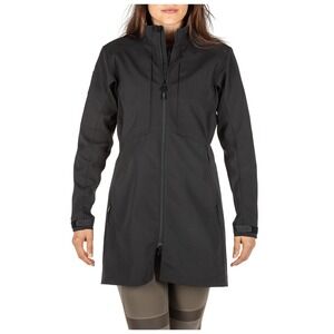5.11 Tactical Atlas Jacket Womens XL Black Softshell Fleece Lined Uniform
